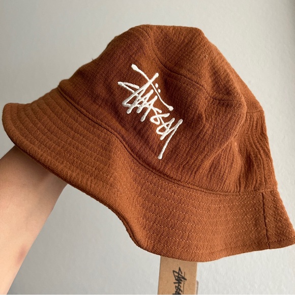 Stussy Rust Bucket Hat - Picture 1 of 4
